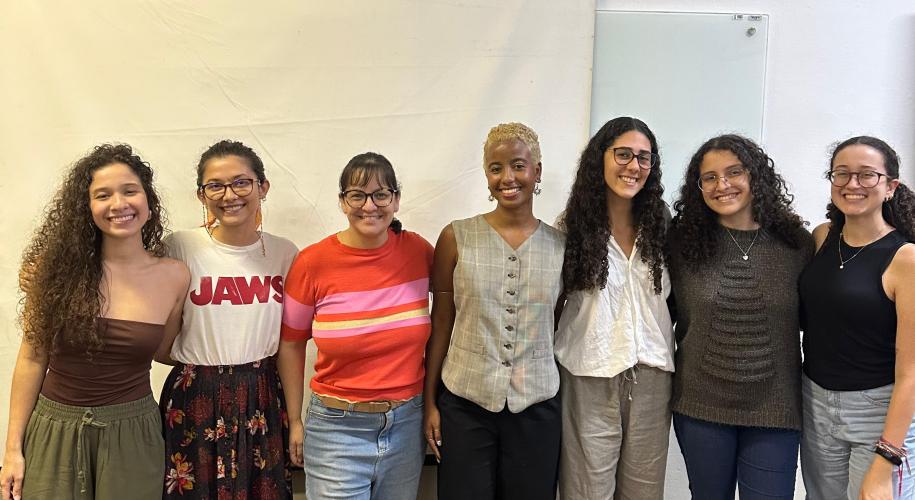 Integrantes do Ariadnes após uma das atividades de formação realizadas pelo projeto, uma das ações de gêneros e sexualidades da UFOP.